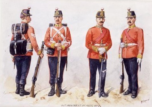 WAR SERVICE IN THE 96TH REGIMENT: Gee