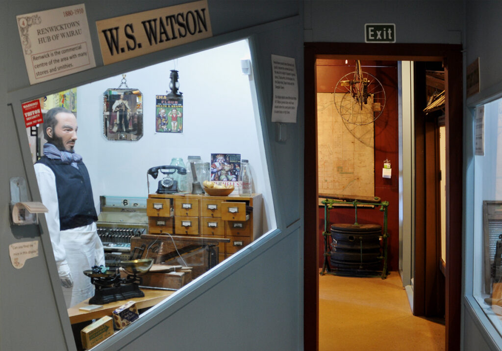 Renwick Museum display cabinets